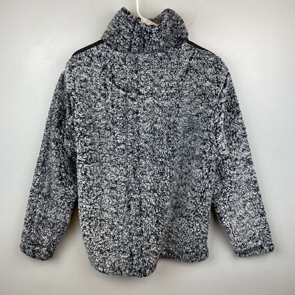 Kentucky Wildcats Pullover Jacket Womens Large Gray Black NCAA Basketball Fleece - Picture 3 of 7